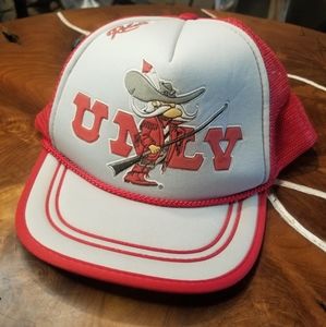 Vintage Unlv Nevada vegas Rebels Mesh Snapback hat